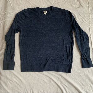GAP for Good Men’s Navy Blue Soft Lightweight Long Sleeve Sweater Size L